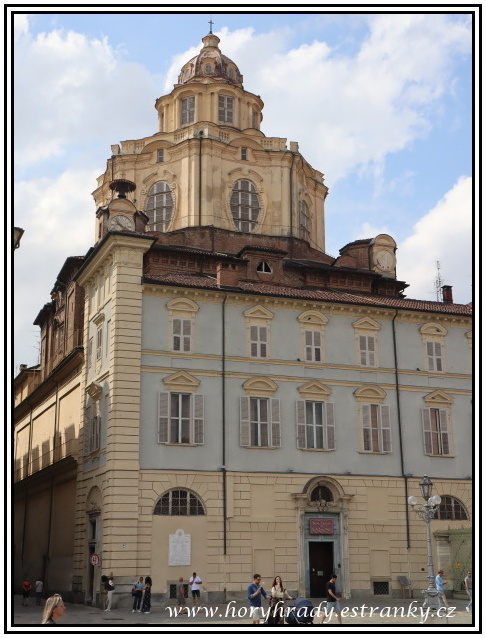 Turín_kostel_sv.Vavřince