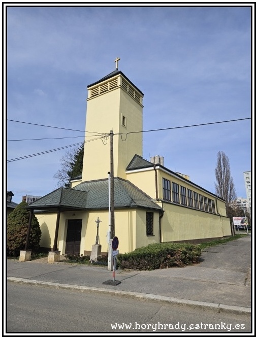 Praha_kostel_sv.Františka_z_Assisi (Chodov)