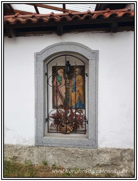 Plzeň_výklenková_kaple_sv.Petra_a_Pavla (Litice)